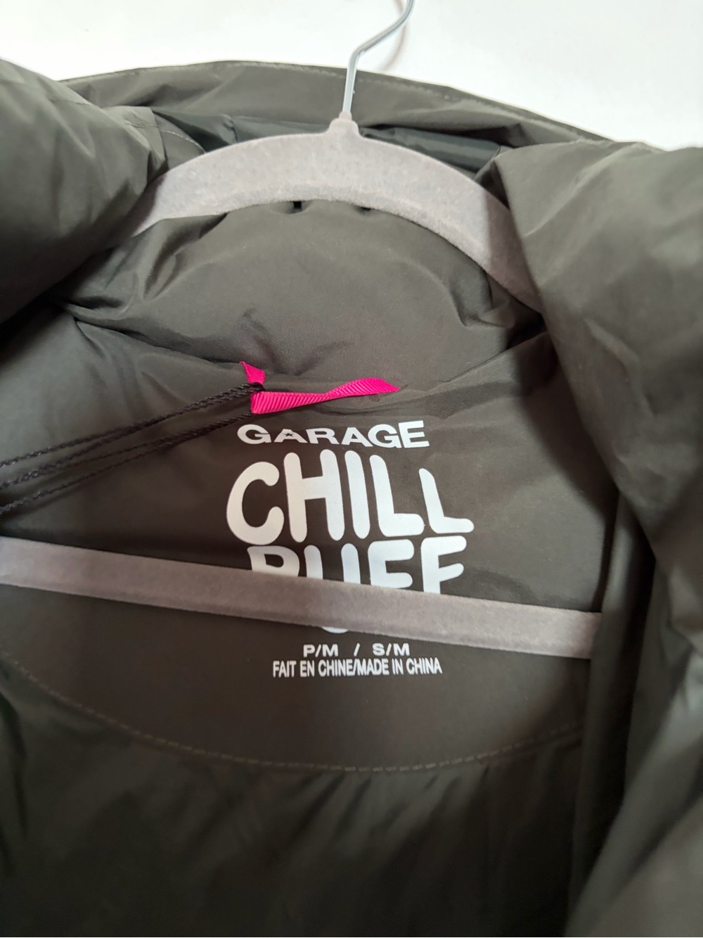 NWT Garage Chill Puffer Jacket in rosin green - S/M - Picture 12 of 16